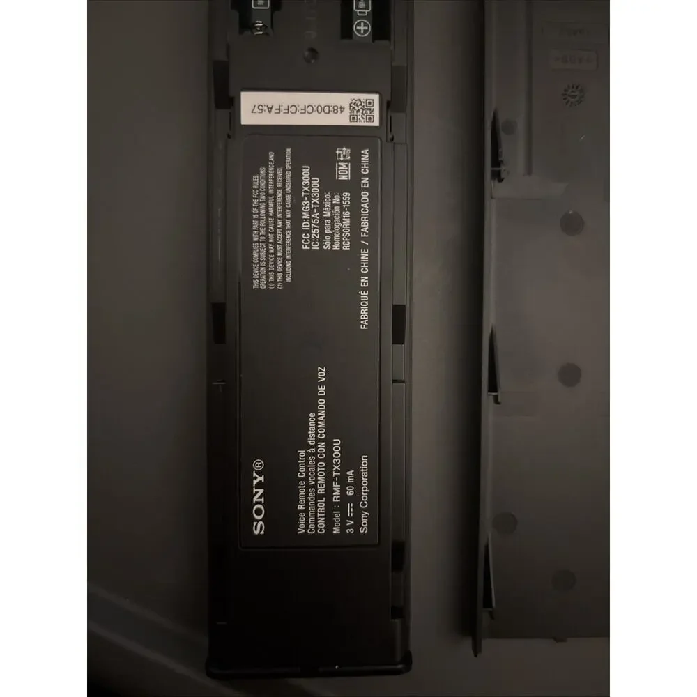 SONY Voice Control Remote